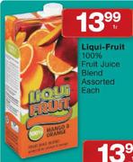 Liqui-Fruit 100% Fruit Juice Blend Assorted-1L