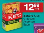Bakers Kips Crackers Assorted-200g 