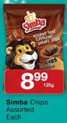 Simba Chips Assorted-125g