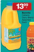 Bonnita Cabana Dairy Blend Assorted-2L 