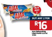 Ajax Dishwashing Liquid Refill-2 x 500ml