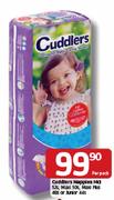 Cuddlers Nappies Midi 52s, Maxi 50s, Maxi Plus 48s or Junior 44s-Per Pack