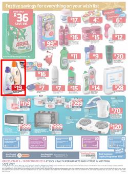 Pick n Pay Western Cape : Festive savings on your holiday basics ( 03 Dec - 16 Dec 2013), page 4