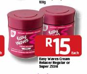 Easy Waves Cream Relaxer Regular Or Super-250ml Each
