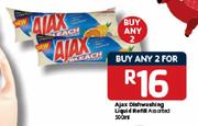 Ajax Dishwashing Liquid Refill 2 x 500ml