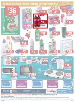 Pick n Pay Eastern Cape- Festive Savings On All Your Holiday Basics (03 Dec - 16 Dec 2013), page 4