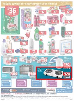 Pick n Pay Eastern Cape- Festive Savings On All Your Holiday Basics (03 Dec - 16 Dec 2013), page 4
