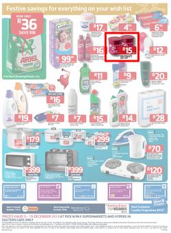 Pick n Pay Eastern Cape- Festive Savings On All Your Holiday Basics (03 Dec - 16 Dec 2013), page 4