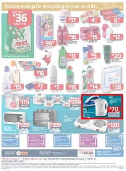 Pick n Pay Eastern Cape- Festive Savings On All Your Holiday Basics (03 Dec - 16 Dec 2013), page 4