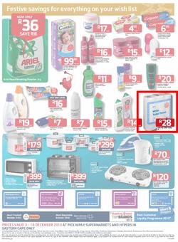 Pick n Pay Eastern Cape- Festive Savings On All Your Holiday Basics (03 Dec - 16 Dec 2013), page 4