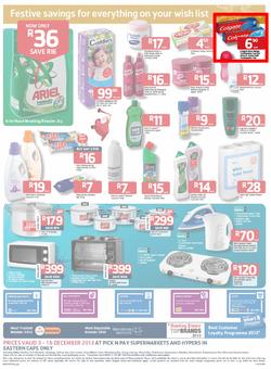 Pick n Pay Eastern Cape- Festive Savings On All Your Holiday Basics (03 Dec - 16 Dec 2013), page 4