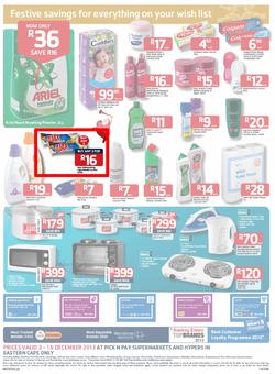 Pick n Pay Eastern Cape- Festive Savings On All Your Holiday Basics (03 Dec - 16 Dec 2013), page 4