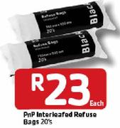Pnp Interleafed Refuse Bags-20's