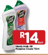 Handy Andy All Purpose Cream - 750ml Each