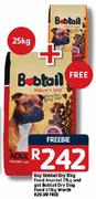 Bobtail Dry Dog Food Assorted 25kg And Get Bobtail Dry Dog Food 1.75kg Free