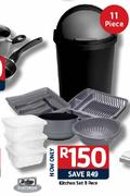Kitchen Set 11 Piece