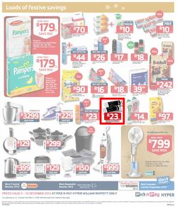 Pick n Pay Eastern Cape- Festive Savings On All Your Holiday Basics (03 Dec - 16 Dec 2013), page 4