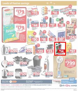 Pick n Pay Eastern Cape- Festive Savings On All Your Holiday Basics (03 Dec - 16 Dec 2013), page 4