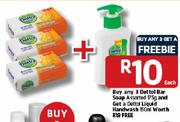 Dettol Bar Soap Assorted-3 x 175g