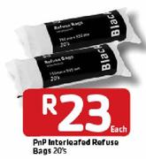 PnP Interleafed Refuse Bags-20's Each