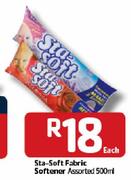 Sta-Soft Fabric Softener Assorted-500ml Each