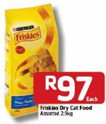 Friskies Dry Cat Food Assorted-2.9kg