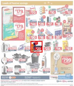 Pick n Pay Hyper: Festive Savings On All Your Holiday Basics ( 03 Dec - 16 Dec 2013), page 4