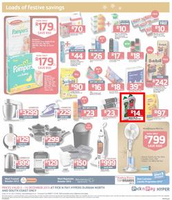 Pick n Pay Hyper: Festive Savings On All Your Holiday Basics ( 03 Dec - 16 Dec 2013), page 4