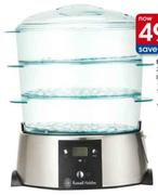 Russell Hobbs 3-Tier Food Steamer plus Rice Bowl