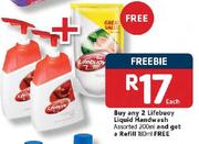 Buy Any 2 Lifebuoy Liquid Handwash-200ml And Get A Refill-180ml Free