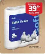 Pnp 2 Ply Toilet Tissue Assorted-9's Per Pack