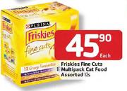 Friskies Fine Cuts Multipack Cat Food-12's