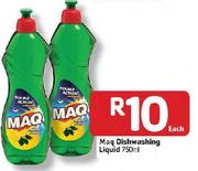 Maq Dishwashing Liquid -750ml Each