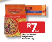 Fatti's & Moni's Spaghetti Or Macaroni -175g Each