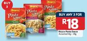 Royco Pasta Sauce Assorted 3x41g-49g Each