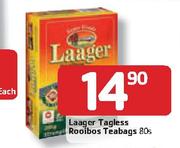 Laager Tagless Rooibos Teabags - 80s