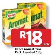 Knorr Aromat Trio Pack Assorted -200g Each