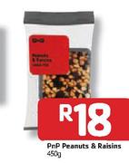 PnP Peanuts & Raisins - 450g