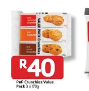 PnP Crunchies Value Pack-3 x 170g
