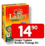 Laager Tagless Rooibos Teabags-80s