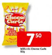 Willards Cheese Curls-150g
