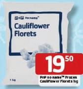 PnP No Nmae Frozen Cauliflower Florets-1kg