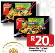Findus Stir Fry Wok Assorted 450g/500g Each