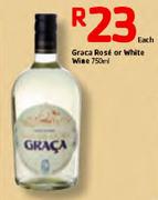 Graca Rose Or White Wine - 750ml
