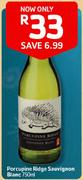 Porcupine Ridge Sauvignon Blanc -750ml