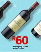 Kanonpkop Estate Kadette- 750ml