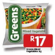 Greens Mixed Vegetables-1kg