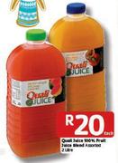  Quali Juice 100% Fruit Juice Blend Assorted-2L Each