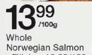Whole Norwegian Salmon-100g
