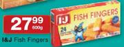 I&J Fish Fingers-600gm